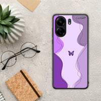 Thumbnail for Purple Mariposa - Xiaomi Poco C65 θήκη