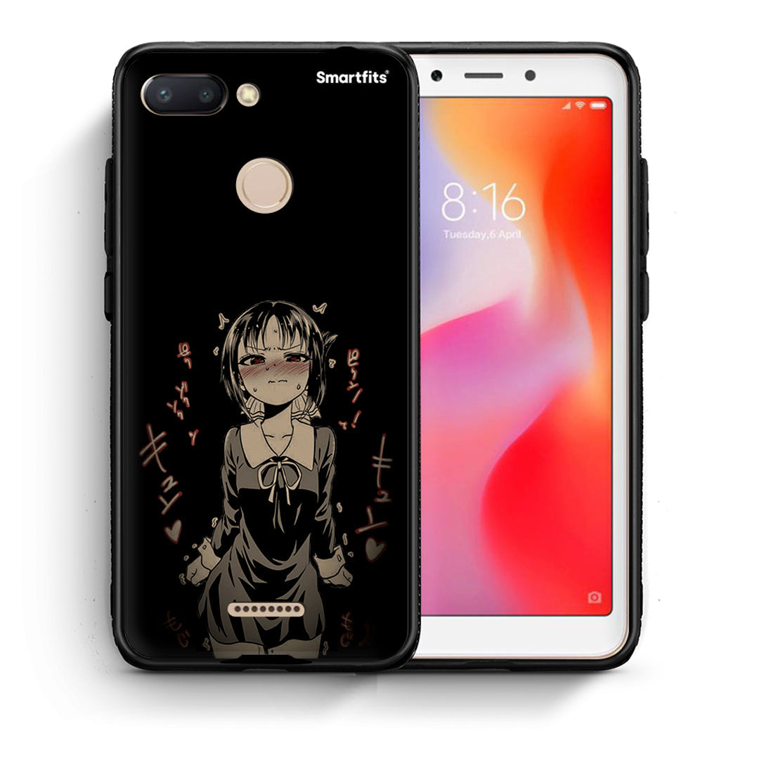 Θήκη Xiaomi Redmi 6 Anime Girl από τη Smartfits με σχέδιο στο πίσω μέρος και μαύρο περίβλημα | Xiaomi Redmi 6 Anime Girl case with colorful back and black bezels