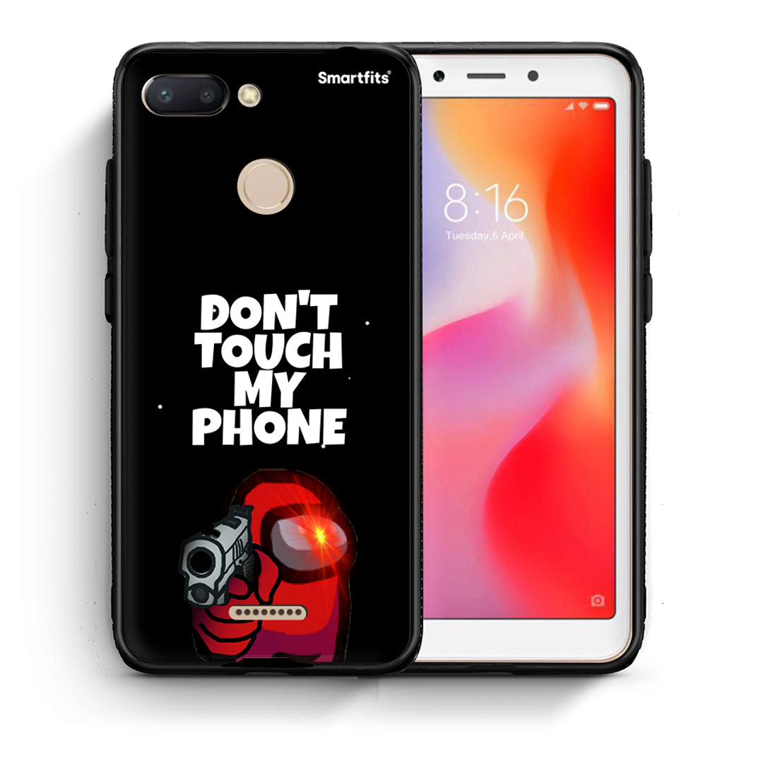 Θήκη Xiaomi Redmi 6 My Phone από τη Smartfits με σχέδιο στο πίσω μέρος και μαύρο περίβλημα | Xiaomi Redmi 6 My Phone case with colorful back and black bezels