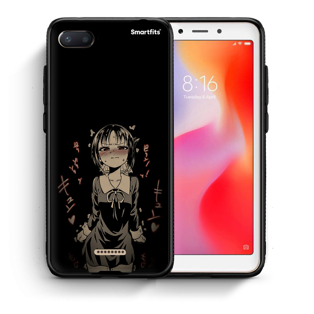 Θήκη Xiaomi Redmi 6A Anime Girl από τη Smartfits με σχέδιο στο πίσω μέρος και μαύρο περίβλημα | Xiaomi Redmi 6A Anime Girl case with colorful back and black bezels