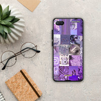 Thumbnail for Purple Aesthetic Collage - Xiaomi Redmi 6A θήκη