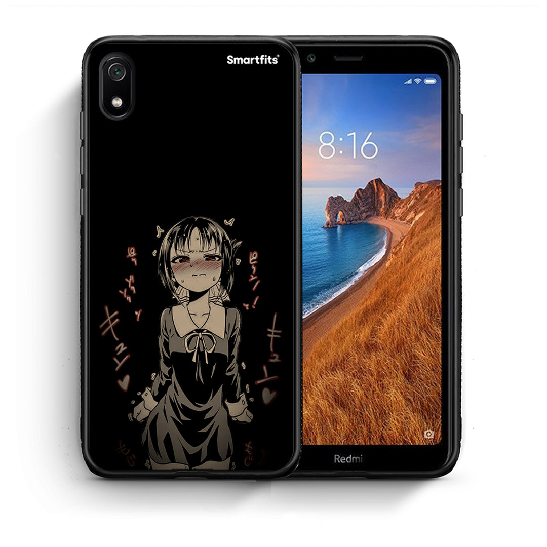 Θήκη Xiaomi Redmi 7A Anime Girl από τη Smartfits με σχέδιο στο πίσω μέρος και μαύρο περίβλημα | Xiaomi Redmi 7A Anime Girl case with colorful back and black bezels