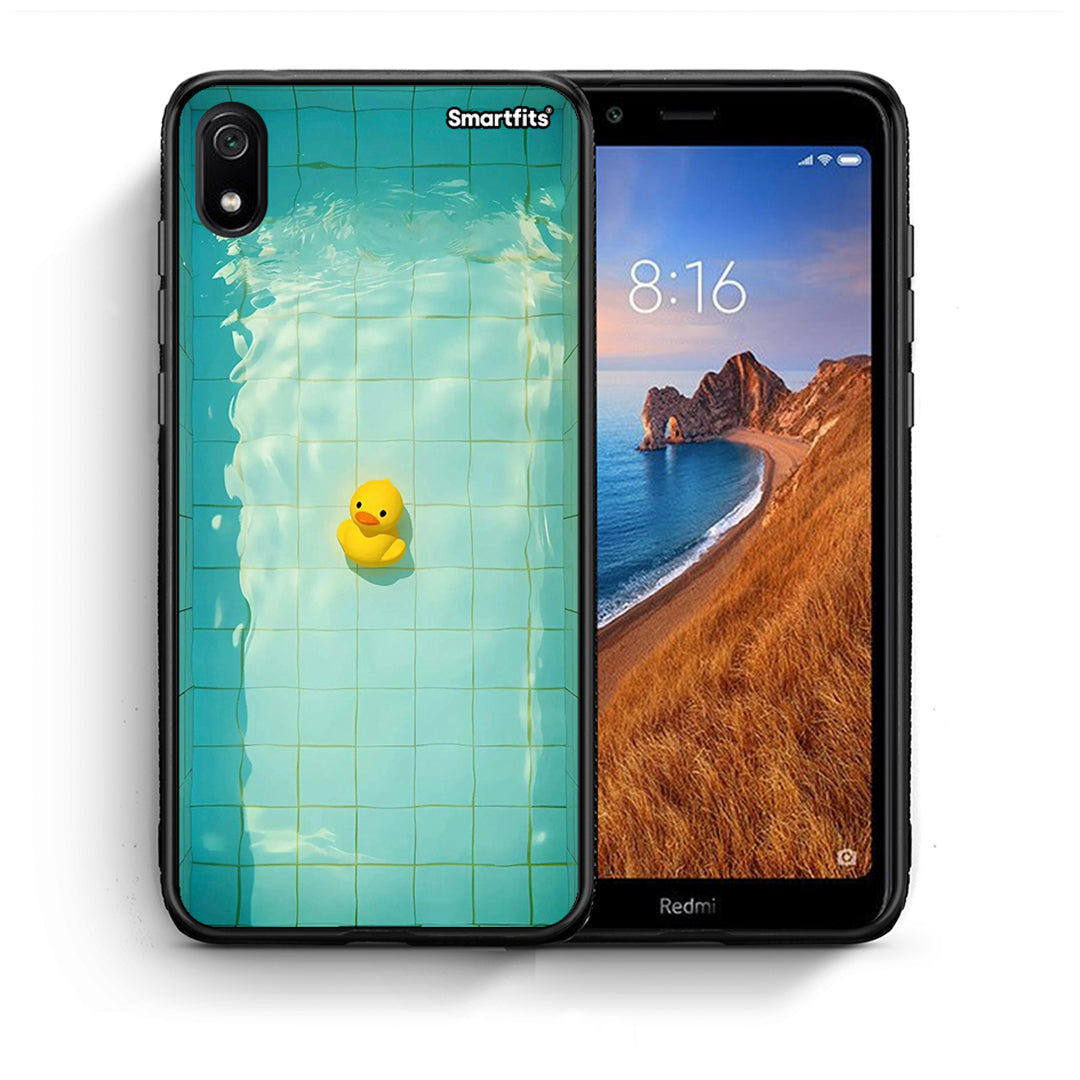 Θήκη Xiaomi Redmi 7A Yellow Duck από τη Smartfits με σχέδιο στο πίσω μέρος και μαύρο περίβλημα | Xiaomi Redmi 7A Yellow Duck case with colorful back and black bezels