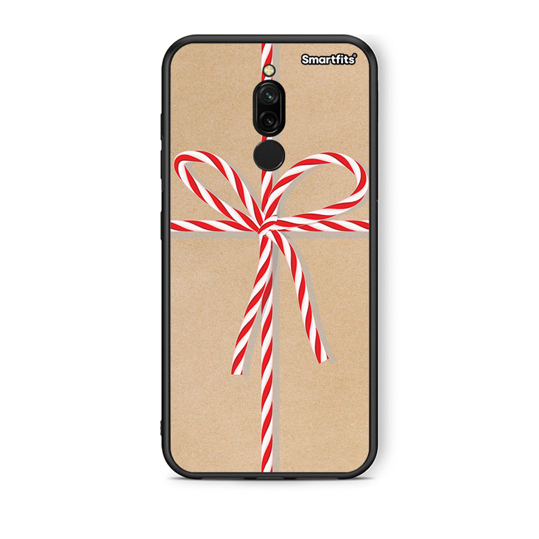 Xiaomi Redmi 8 Christmas Gift θήκη από τη Smartfits με σχέδιο στο πίσω μέρος και μαύρο περίβλημα | Smartphone case with colorful back and black bezels by Smartfits