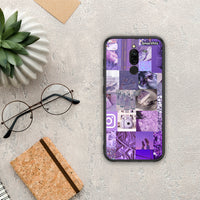 Thumbnail for Purple Aesthetic Collage - Xiaomi Redmi 8 θήκη