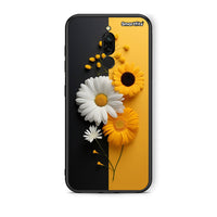 Thumbnail for Xiaomi Redmi 8 Yellow Daisies θήκη από τη Smartfits με σχέδιο στο πίσω μέρος και μαύρο περίβλημα | Smartphone case with colorful back and black bezels by Smartfits