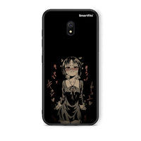 Thumbnail for Xiaomi Redmi 8A Anime Girl θήκη από τη Smartfits με σχέδιο στο πίσω μέρος και μαύρο περίβλημα | Smartphone case with colorful back and black bezels by Smartfits