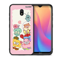 Thumbnail for Θήκη Xiaomi Redmi 8A Cute Companion από τη Smartfits με σχέδιο στο πίσω μέρος και μαύρο περίβλημα | Xiaomi Redmi 8A Cute Companion case with colorful back and black bezels