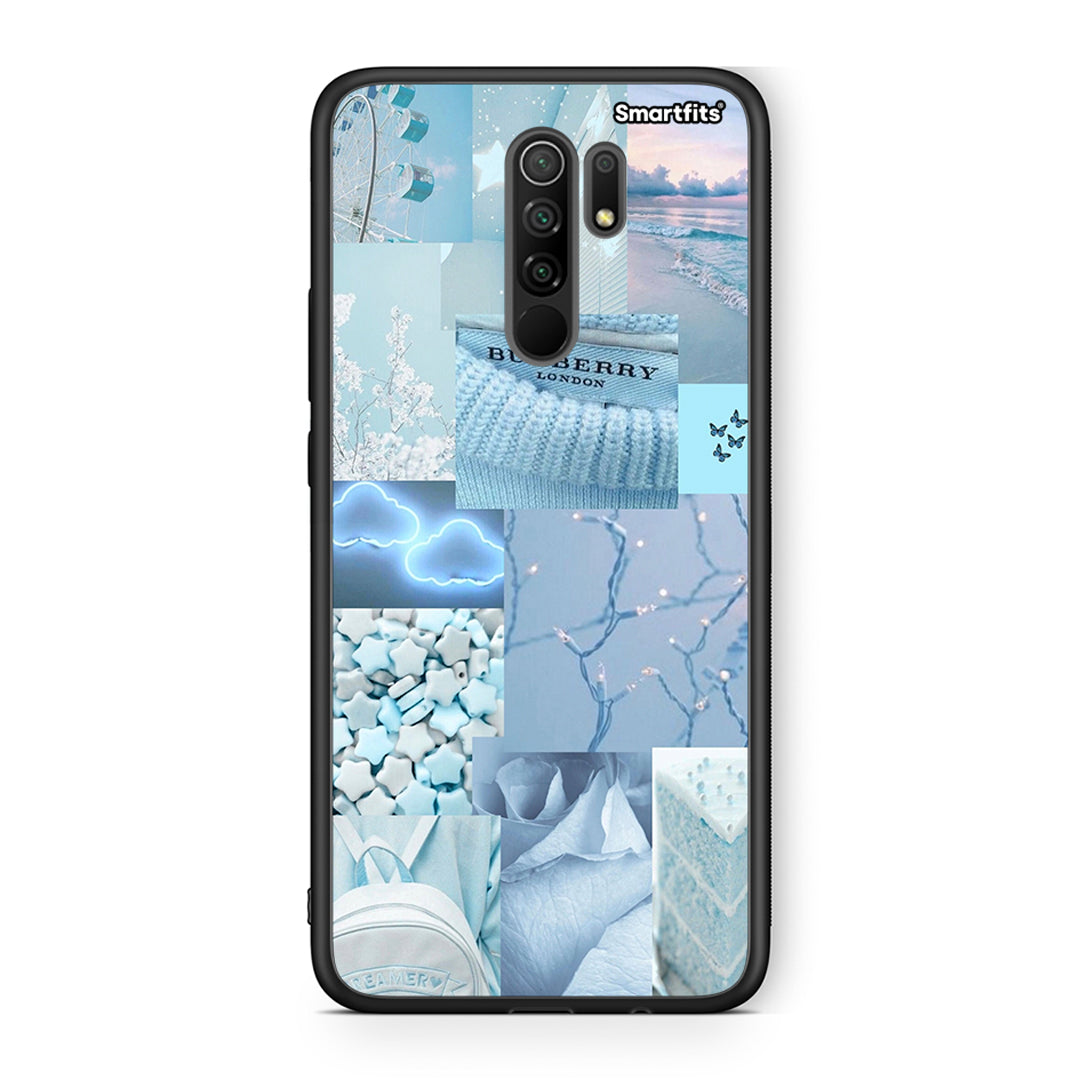 Xiaomi Redmi 9/9 Prime Ciel Aesthetic Collage θήκη από τη Smartfits με σχέδιο στο πίσω μέρος και μαύρο περίβλημα | Smartphone case with colorful back and black bezels by Smartfits