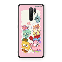 Thumbnail for Xiaomi Redmi 9/9 Prime Cute Companion θήκη από τη Smartfits με σχέδιο στο πίσω μέρος και μαύρο περίβλημα | Smartphone case with colorful back and black bezels by Smartfits