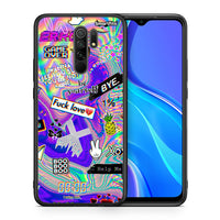 Thumbnail for Θήκη Xiaomi Redmi 9/9 Prime Game Over από τη Smartfits με σχέδιο στο πίσω μέρος και μαύρο περίβλημα | Xiaomi Redmi 9/9 Prime Game Over case with colorful back and black bezels