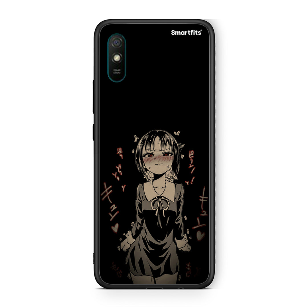 Xiaomi Redmi 9A Anime Girl θήκη από τη Smartfits με σχέδιο στο πίσω μέρος και μαύρο περίβλημα | Smartphone case with colorful back and black bezels by Smartfits