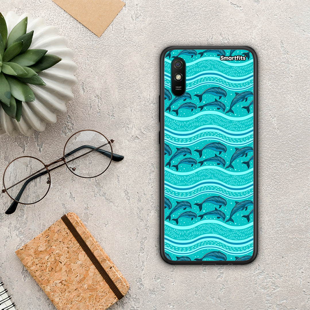 Swimming Dolphins - Xiaomi Redmi 9a / 9at Case