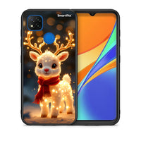 Thumbnail for Θήκη Xiaomi Redmi 9C Christmas Cutie από τη Smartfits με σχέδιο στο πίσω μέρος και μαύρο περίβλημα | Xiaomi Redmi 9C Christmas Cutie case with colorful back and black bezels