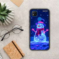 Thumbnail for Christmas Neon Snowman - Xiaomi Redmi 9C θήκη