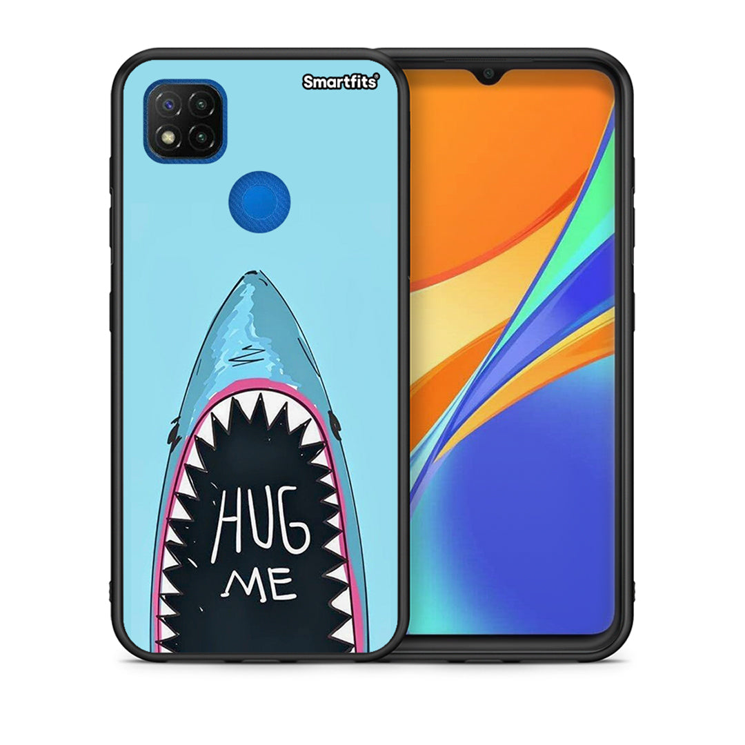 Θήκη Xiaomi Redmi 9C Hug Me από τη Smartfits με σχέδιο στο πίσω μέρος και μαύρο περίβλημα | Xiaomi Redmi 9C Hug Me case with colorful back and black bezels