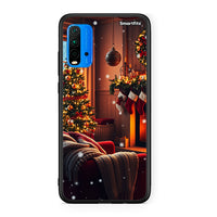 Thumbnail for Xiaomi Poco M3 Home For Christmas θήκη από τη Smartfits με σχέδιο στο πίσω μέρος και μαύρο περίβλημα | Smartphone case with colorful back and black bezels by Smartfits