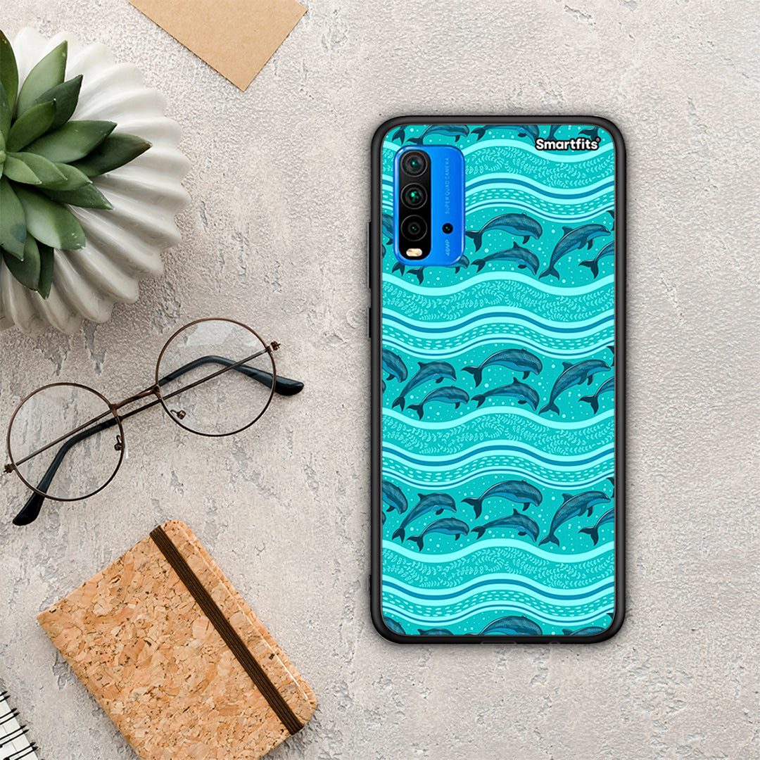 Swimming Dolphins - Xiaomi Poco M3 case