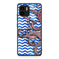 Thumbnail for Θήκη Xiaomi Redmi A1 / A2 Chevron Devilfish από τη Smartfits με σχέδιο στο πίσω μέρος και μαύρο περίβλημα | Xiaomi Redmi A1 / A2 Chevron Devilfish Case with Colorful Back and Black Bezels