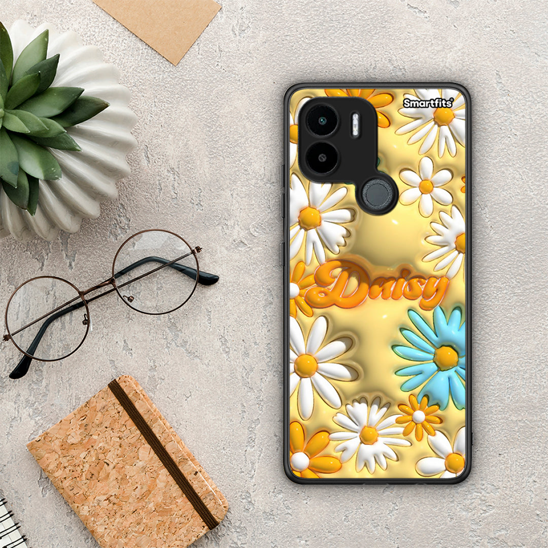 Θήκη Xiaomi Redmi A1+ / A2+ Bubble Daisies από τη Smartfits με σχέδιο στο πίσω μέρος και μαύρο περίβλημα | Xiaomi Redmi A1+ / A2+ Bubble Daisies Case with Colorful Back and Black Bezels