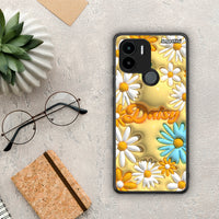 Thumbnail for Θήκη Xiaomi Redmi A1+ / A2+ Bubble Daisies από τη Smartfits με σχέδιο στο πίσω μέρος και μαύρο περίβλημα | Xiaomi Redmi A1+ / A2+ Bubble Daisies Case with Colorful Back and Black Bezels