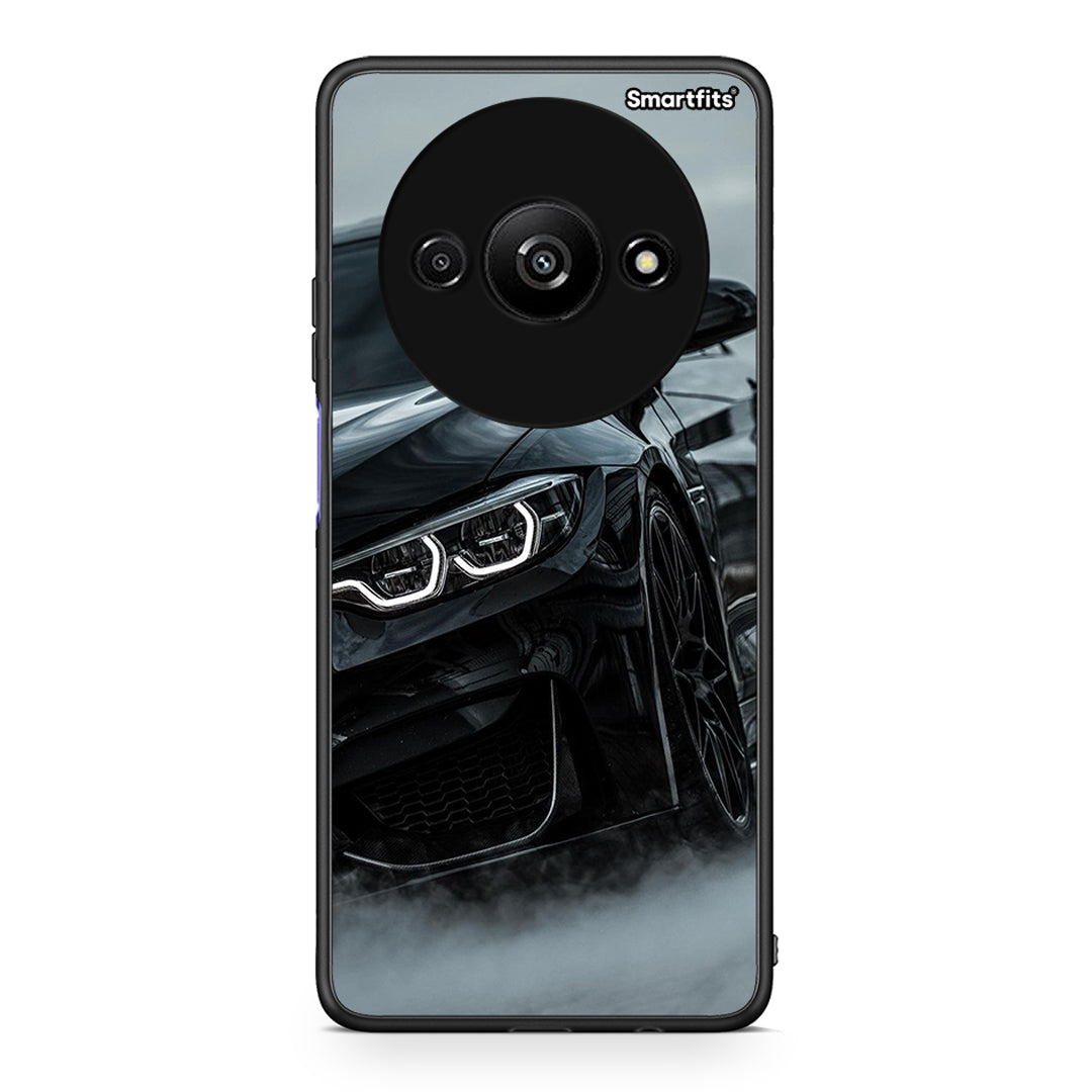 Xiaomi Redmi A3 Black BMW θήκη από τη Smartfits με σχέδιο στο πίσω μέρος και μαύρο περίβλημα | Smartphone case with colorful back and black bezels by Smartfits