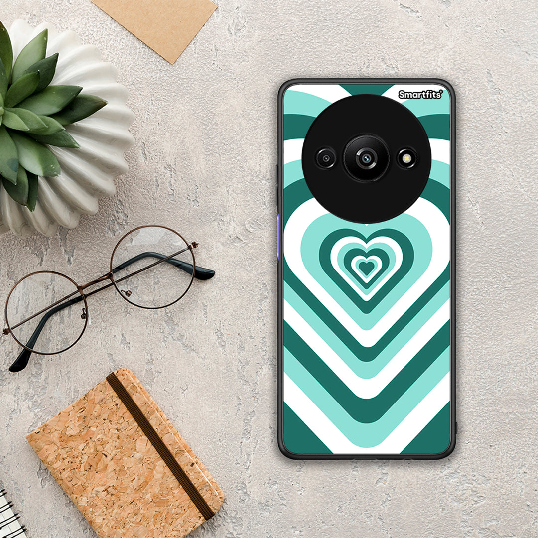 Green Hearts - Xiaomi Redmi A3 θήκη
