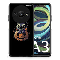 Thumbnail for Θήκη Xiaomi Redmi A3 Halloween Stitch από τη Smartfits με σχέδιο στο πίσω μέρος και μαύρο περίβλημα | Xiaomi Redmi A3 Halloween Stitch case with colorful back and black bezels