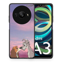 Thumbnail for Θήκη Xiaomi Redmi A3 Lady And Tramp από τη Smartfits με σχέδιο στο πίσω μέρος και μαύρο περίβλημα | Xiaomi Redmi A3 Lady And Tramp case with colorful back and black bezels