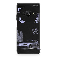 Thumbnail for Xiaomi Redmi A3 Tokyo Drift Θήκη Αγίου Βαλεντίνου από τη Smartfits με σχέδιο στο πίσω μέρος και μαύρο περίβλημα | Smartphone case with colorful back and black bezels by Smartfits