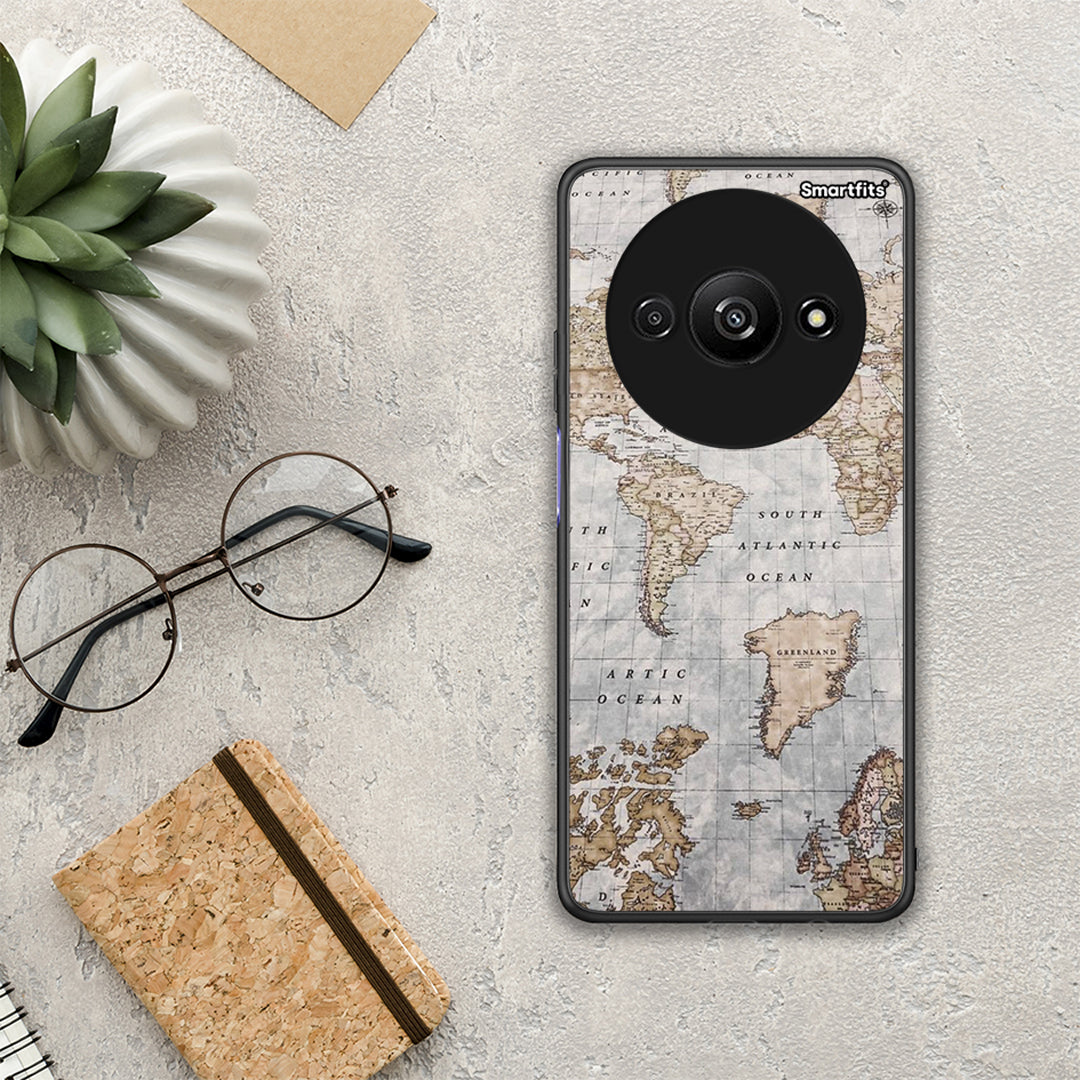 World Map - Xiaomi Redmi A3 case