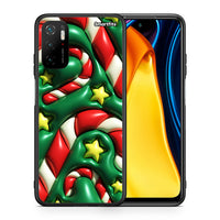 Thumbnail for Θήκη Xiaomi Redmi Note 10 5G/Poco M3 Pro Christmas Bubbles από τη Smartfits με σχέδιο στο πίσω μέρος και μαύρο περίβλημα | Xiaomi Redmi Note 10 5G/Poco M3 Pro Christmas Bubbles case with colorful back and black bezels