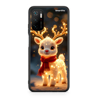 Thumbnail for Xiaomi Redmi Note 10 5G/Poco M3 Pro Christmas Cutie θήκη από τη Smartfits με σχέδιο στο πίσω μέρος και μαύρο περίβλημα | Smartphone case with colorful back and black bezels by Smartfits