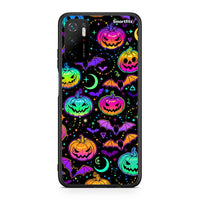 Thumbnail for Xiaomi Redmi Note 10 5G/Poco M3 Pro Neon Halloween θήκη από τη Smartfits με σχέδιο στο πίσω μέρος και μαύρο περίβλημα | Smartphone case with colorful back and black bezels by Smartfits