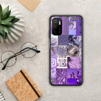 Thumbnail for Purple Aesthetic Collage - Xiaomi Poco M3 Pro θήκη