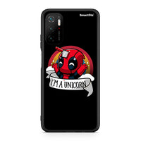 Thumbnail for Xiaomi Redmi Note 10 5G/Poco M3 Pro Unicorn Deadpool θήκη από τη Smartfits με σχέδιο στο πίσω μέρος και μαύρο περίβλημα | Smartphone case with colorful back and black bezels by Smartfits