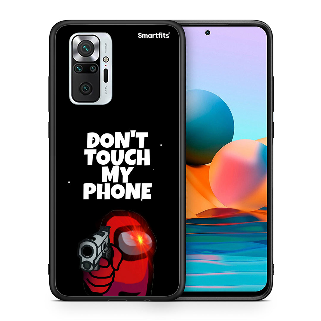 Θήκη Xiaomi Redmi Note 10 Pro My Phone από τη Smartfits με σχέδιο στο πίσω μέρος και μαύρο περίβλημα | Xiaomi Redmi Note 10 Pro My Phone case with colorful back and black bezels