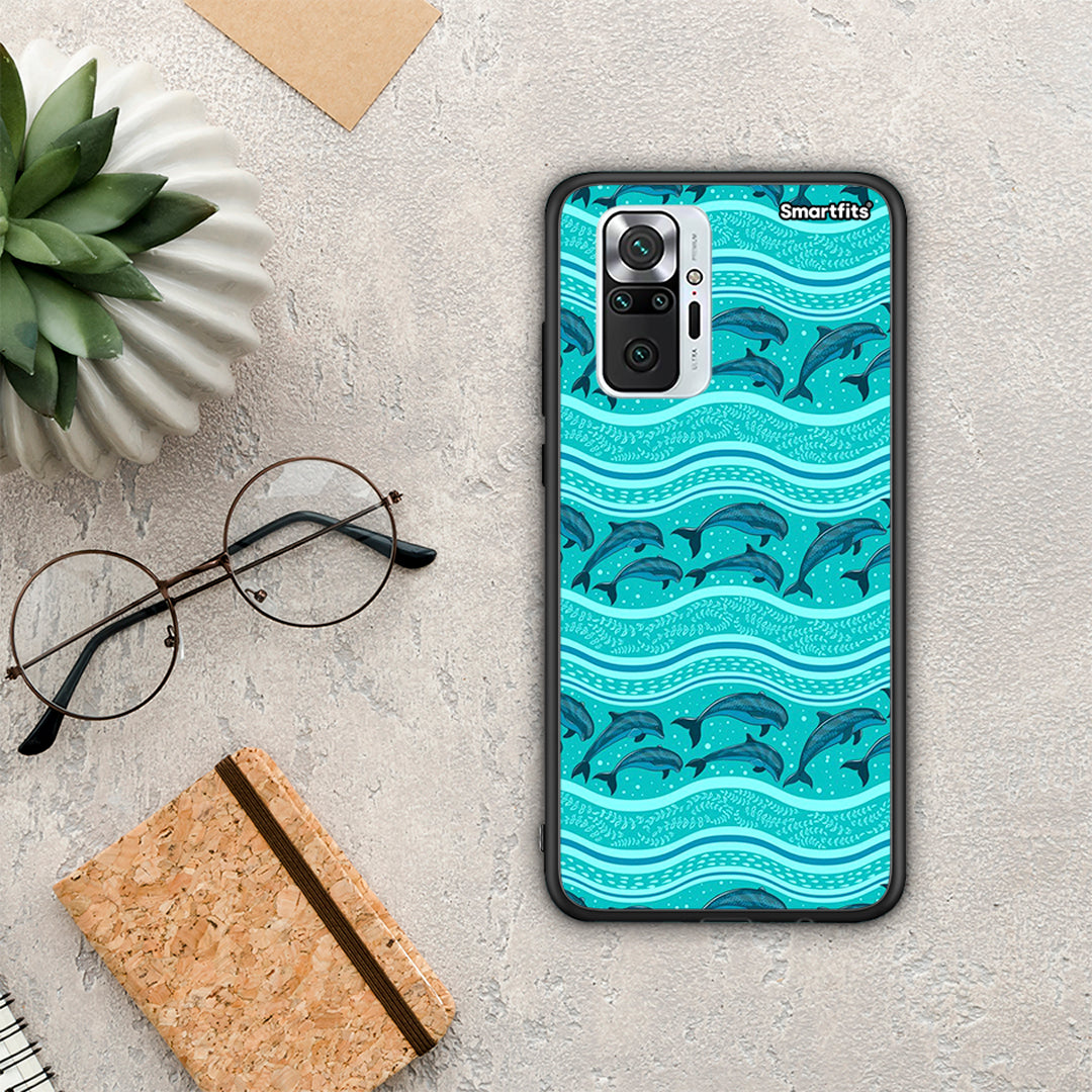 Swimming Dolphins - Xiaomi Redmi Note 10 Pro / 10 Pro max case