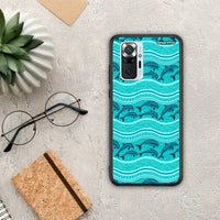 Thumbnail for Swimming Dolphins - Xiaomi Redmi Note 10 Pro / 10 Pro max case