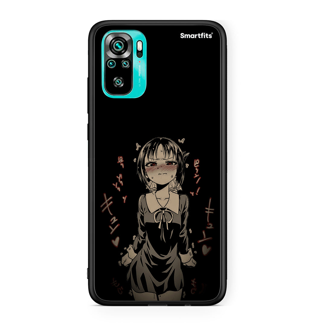 Xiaomi Redmi Note 10 Anime Girl θήκη από τη Smartfits με σχέδιο στο πίσω μέρος και μαύρο περίβλημα | Smartphone case with colorful back and black bezels by Smartfits