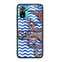 Thumbnail for Xiaomi Redmi Note 10 Chevron Devilfish θήκη από τη Smartfits με σχέδιο στο πίσω μέρος και μαύρο περίβλημα | Smartphone case with colorful back and black bezels by Smartfits