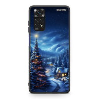 Thumbnail for Xiaomi Redmi Note 11 Christmas Scenery θήκη από τη Smartfits με σχέδιο στο πίσω μέρος και μαύρο περίβλημα | Smartphone case with colorful back and black bezels by Smartfits