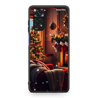 Thumbnail for Xiaomi Redmi Note 11 Home For Christmas θήκη από τη Smartfits με σχέδιο στο πίσω μέρος και μαύρο περίβλημα | Smartphone case with colorful back and black bezels by Smartfits