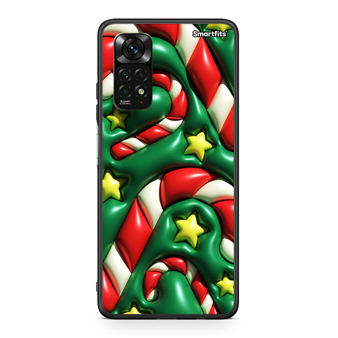 Xiaomi Redmi Note 11 Pro 5G Christmas Bubbles θήκη από τη Smartfits με σχέδιο στο πίσω μέρος και μαύρο περίβλημα | Smartphone case with colorful back and black bezels by Smartfits