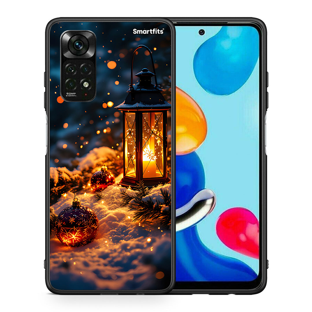 Θήκη Xiaomi Redmi Note 11 Pro 5G Christmas Ornaments από τη Smartfits με σχέδιο στο πίσω μέρος και μαύρο περίβλημα | Xiaomi Redmi Note 11 Pro 5G Christmas Ornaments case with colorful back and black bezels