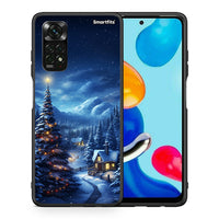 Thumbnail for Θήκη Xiaomi Redmi Note 11 Pro 5G Christmas Scenery από τη Smartfits με σχέδιο στο πίσω μέρος και μαύρο περίβλημα | Xiaomi Redmi Note 11 Pro 5G Christmas Scenery case with colorful back and black bezels