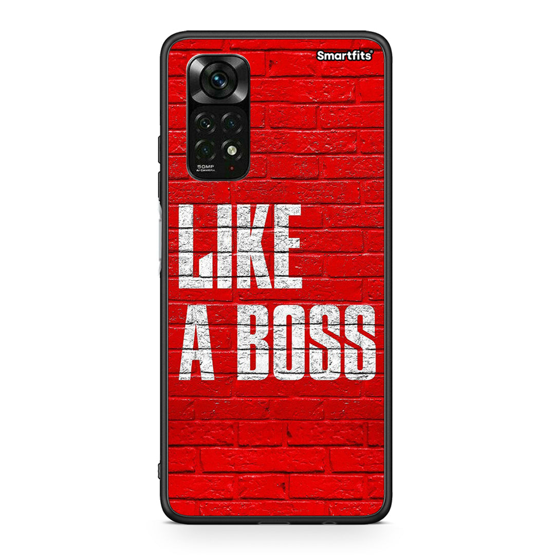 Xiaomi Redmi Note 11 Pro 5G Like A Boss θήκη από τη Smartfits με σχέδιο στο πίσω μέρος και μαύρο περίβλημα | Smartphone case with colorful back and black bezels by Smartfits