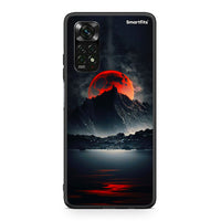 Thumbnail for Xiaomi Redmi Note 11 Pro 5G Red Full Moon θήκη από τη Smartfits με σχέδιο στο πίσω μέρος και μαύρο περίβλημα | Smartphone case with colorful back and black bezels by Smartfits