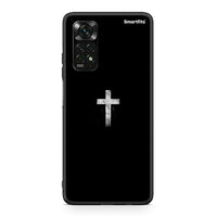 Thumbnail for Xiaomi Redmi Note 11 Pro 5G White Cross θήκη από τη Smartfits με σχέδιο στο πίσω μέρος και μαύρο περίβλημα | Smartphone case with colorful back and black bezels by Smartfits