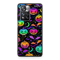 Thumbnail for Xiaomi Redmi Note 11 Pro/11 Pro+ Neon Halloween θήκη από τη Smartfits με σχέδιο στο πίσω μέρος και μαύρο περίβλημα | Smartphone case with colorful back and black bezels by Smartfits